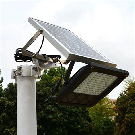 Solar Flood Lights 120LED 800 Lumens 6W Solar Panel Outdoor Solar Light ...