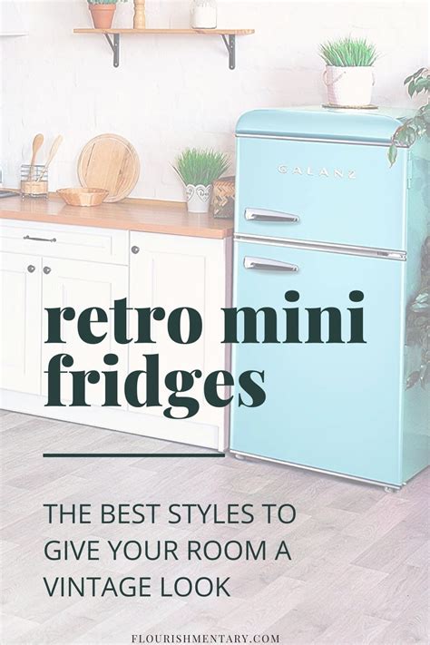 vintage mini fridge and retro refrigerator ideas Vintage Interior ...