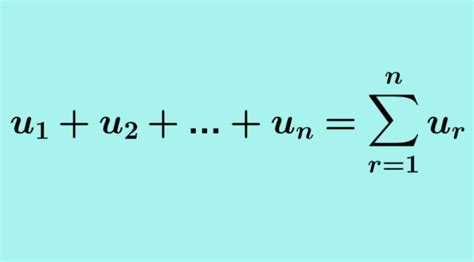 Series and Sigma Notation - Examples with Answers - Neurochispas