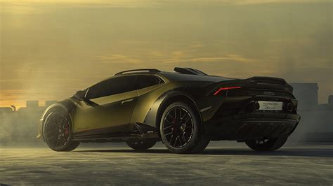 Nowe Terenowe Lamborghini Huracan Sterrato Sunset