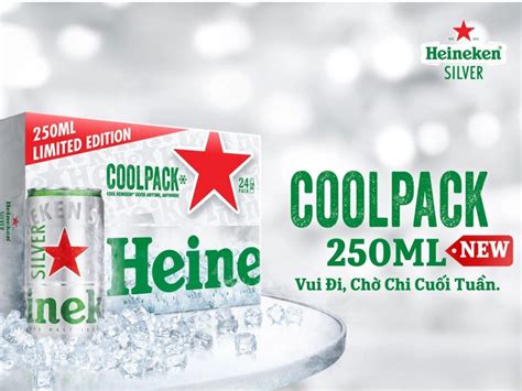 Thùng 24 Lon Bia Heineken Silver 250ml/Lon