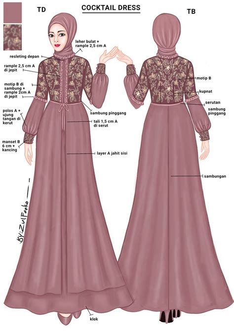 Pin By Nita Triana On Model Pakaian Muslim In Hijab Designs