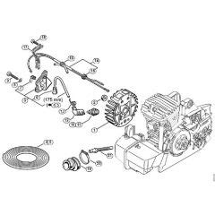 MS390 Chainsaw Parts Stihl Petrol Chainsaw Parts MS Stihl Petrol