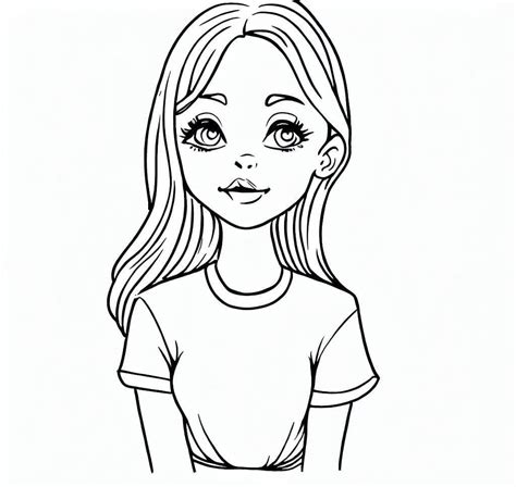 Dibujos De Chicas Para Colorear Dibujos Online