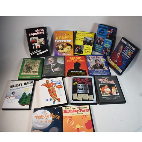 15 DVD’s of Kid’s Magic | Magic Collectibles