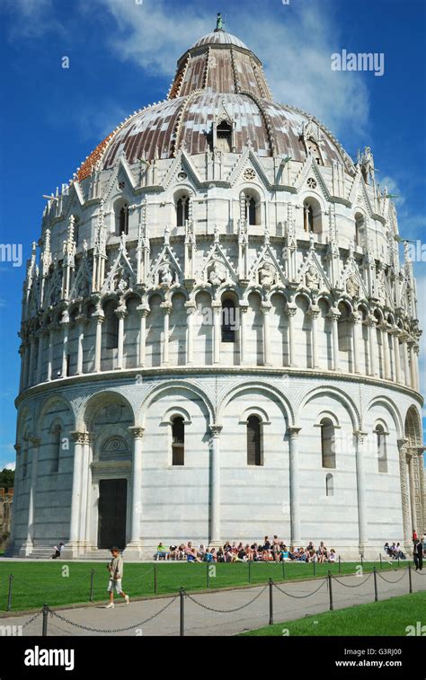 The Baptistery Dedicated To St John The Baptist Piazza Del Duomo