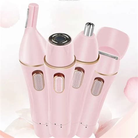 Kemei Lady Shaver In Rechargeable Women Groomer Razor Female Facial