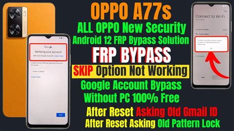 Oppo A S Frp Bypass Without Pc New Security Android Update Ll Xyz