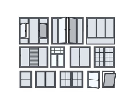 6509 Free Sketchup Window Models Download