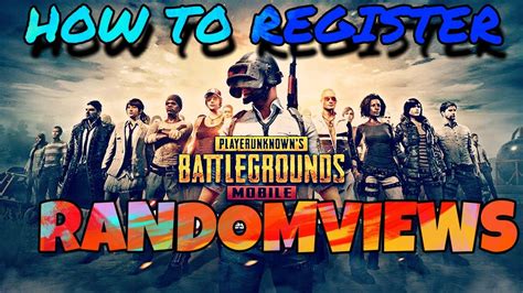 How To Register For Pubg Mobile India Series Youtube