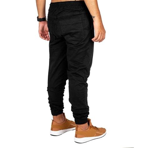 Calça Jogger Overking Masculina Preto Netshoes