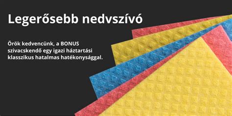 Bonus Szivacsos Mosogat Kend Db Os T Depo Minden Tiszt