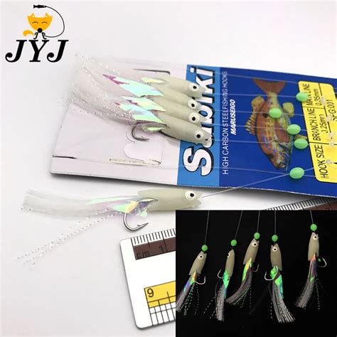 Bags Soft Rig Hooks Lures Sabiki Rigs Lure Fishing Shrimp Baits Small