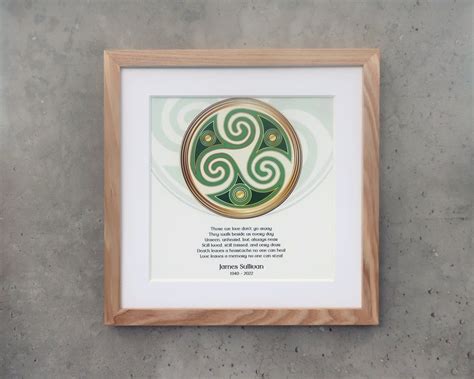 Irish Sympathy T Personalized Memorial T Irish Etsy