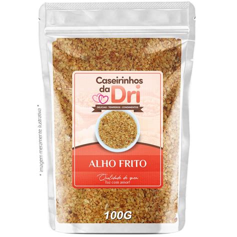 Alho Frito Granulado 100g Shopee Brasil