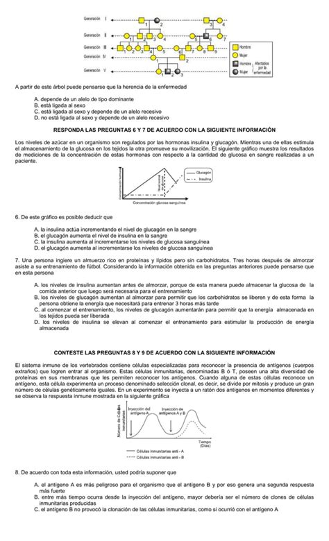 Biolog A Banco De Preguntas Icfes Pdf