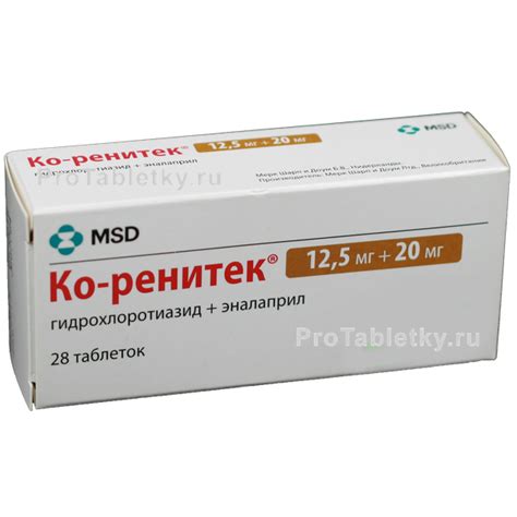 Ко-ренитек - 8 отзывов, инструкция по применению