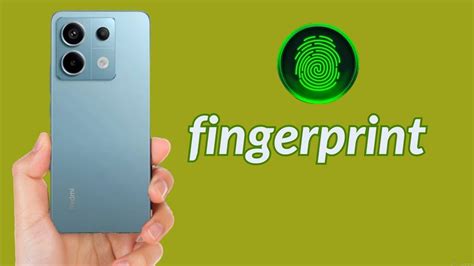 How To Set Fingerprint Redmi Note Pro Redmi Note Pro Fingerprint