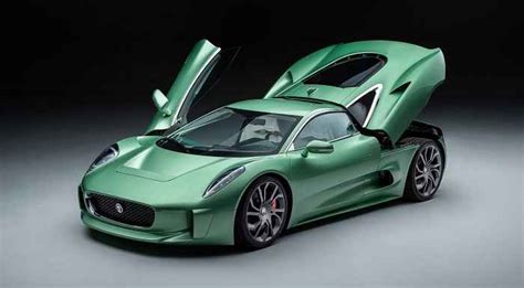 Jaguar C X75 James Bonds Supercar Gets A Street Legal Version With A