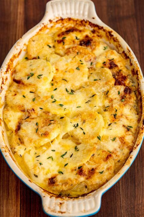 Easy Potatoes Au Gratin Recipe How To Make Homemade Au Gratin Potatoes