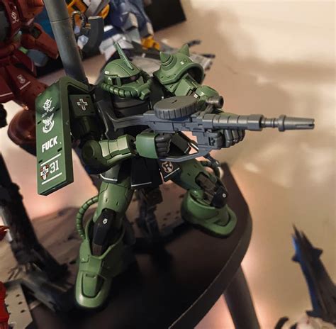 How Id Customize My Zaku To Look Like If I Got To Pilot One Rgunpla