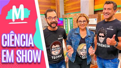 Ci Ncia Em Show No Mulheres Mulheres Youtube