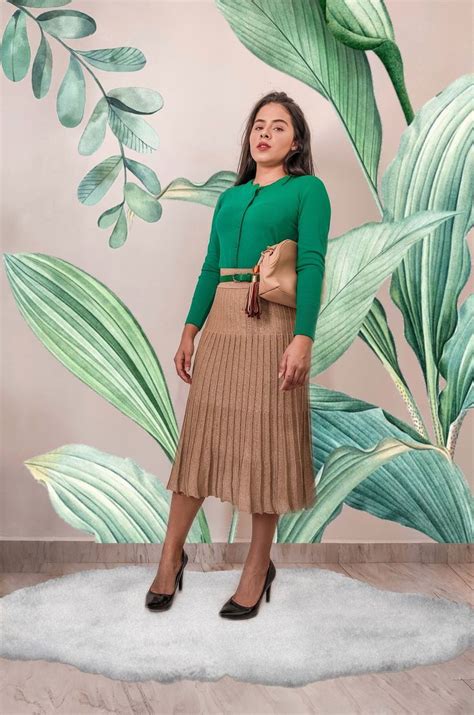 Look Color Block Saias Verdes Combina Es De Cores Da Moda Look