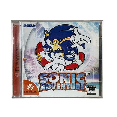 Jogo Sonic Adventure Dreamcast Meugameusado