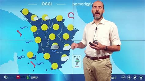 Meteo Toscana Le Previsioni Del Lamma Continua Il Caldo Domenica Il