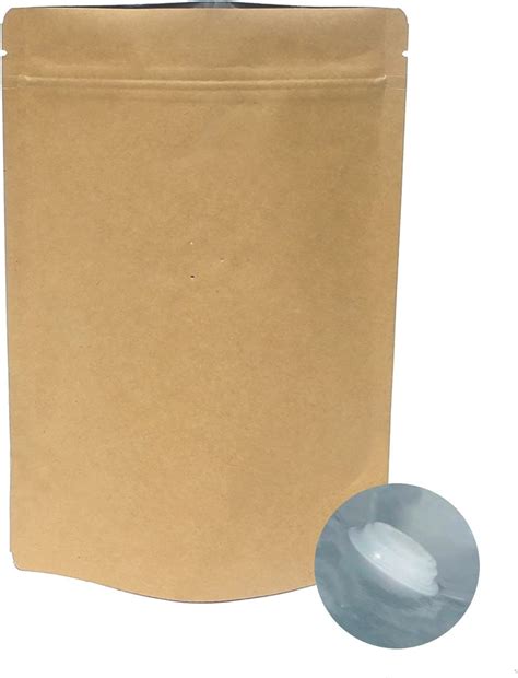 Amazon Awepackage Oz Lb High Barrier Kraft Paper Stand Up