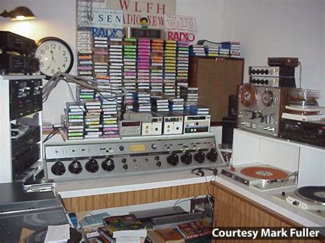 Classic Radio Studio When Everything Was On Carts In The Early 60s