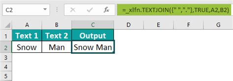 Textjoin Excel Function Syntax Examples How To Use