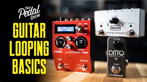 Get Started With Looper Pedals For Guitar Basic Operation Signal