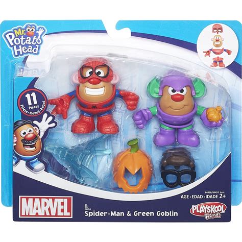 Playskool Friends Mr Potato Head Marvel Spider Man And Green Goblin