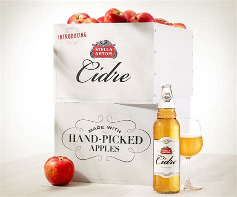 Stella Artois Cidre - Fonts In Use