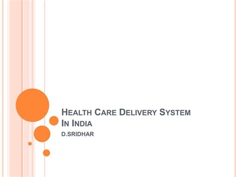 Health Care Delivery System Ppt Free Download