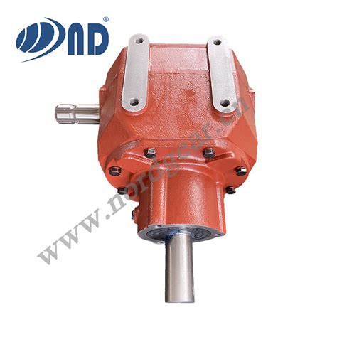 Nd Hot Sale Reducer Multiplier Right Angle Bevel Agricultural Gearbox