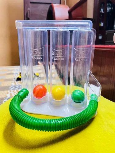 Three Ball Incentive Spirometer At Rs Respiratory Exerciser In