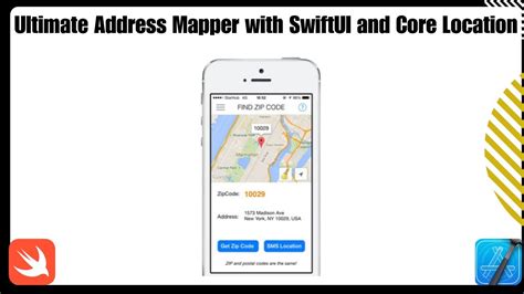 SwiftUI MapKit Tutorial User Location Address Lookup In IOS YouTube