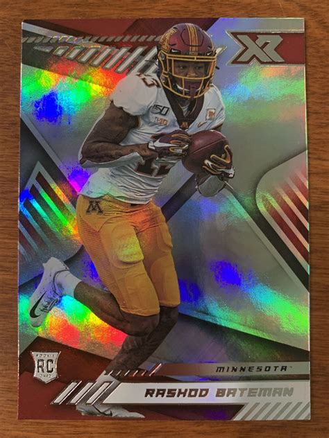 Chronicles Xr Draft Picks Rashod Bateman Rookie Rc Ravens Ebay