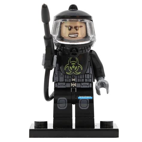 Lego Compatible Hazmat Suit Radiation Suit Black Confident Custom