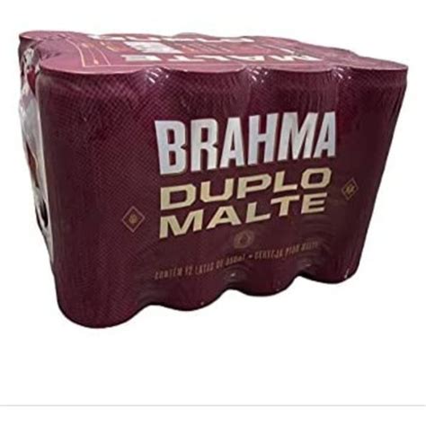 Brahma Duplo Malte 350 Ml Fardo 12 Unidades Parcelamento Sem Juros