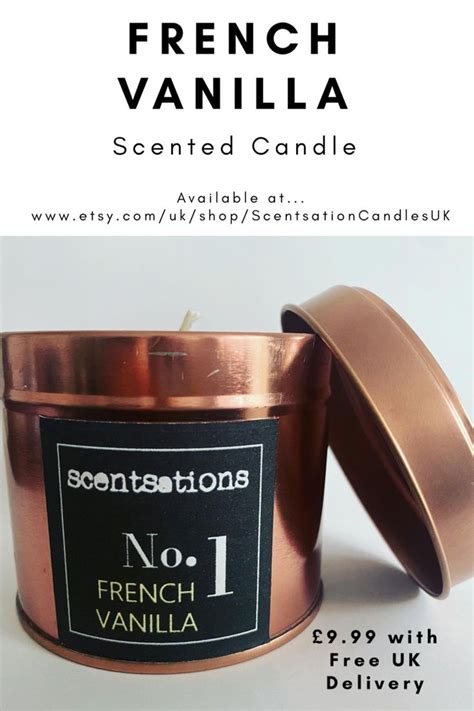 No 1 French Vanilla Scented Candle In 2020 Vanilla Scented Candles