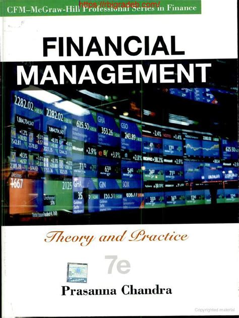 financial management prasanna chandra