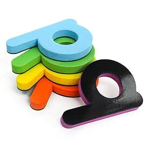 Amazon Coogam Magnetic Letters Pcs Uppercase Lowercase Foam