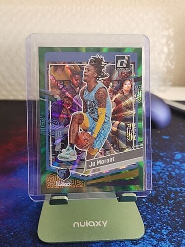 2023 24 Ja Morant Panini Donruss Holo Green Laser 131 Memphis