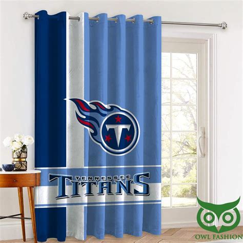 NFL Tennessee Titans Limited Edition Window Curtains Owl Fashion Shop