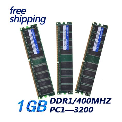 KEMBONA Promotion+Free shipping Memory Ram DDR1 1G 400Mhz 1GB PC 3200 ...