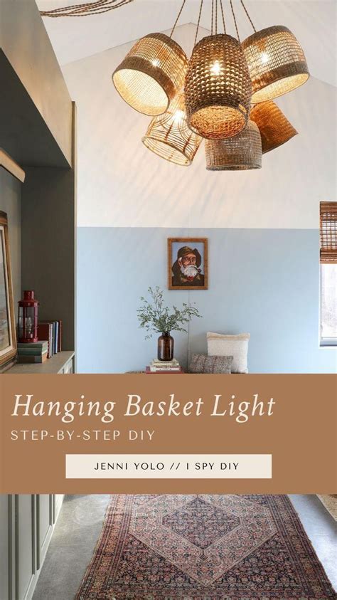 Diy Hanging Basket Light Diy Home Decor Diy Hanging Light Interior