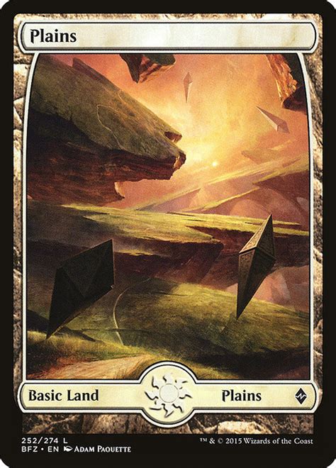 MTG 土地 英語版 平地 Plains 戦乱のゼンディカー BFZ 土地 売買されたオークション情報yahooの商品情報をアーカイブ公開